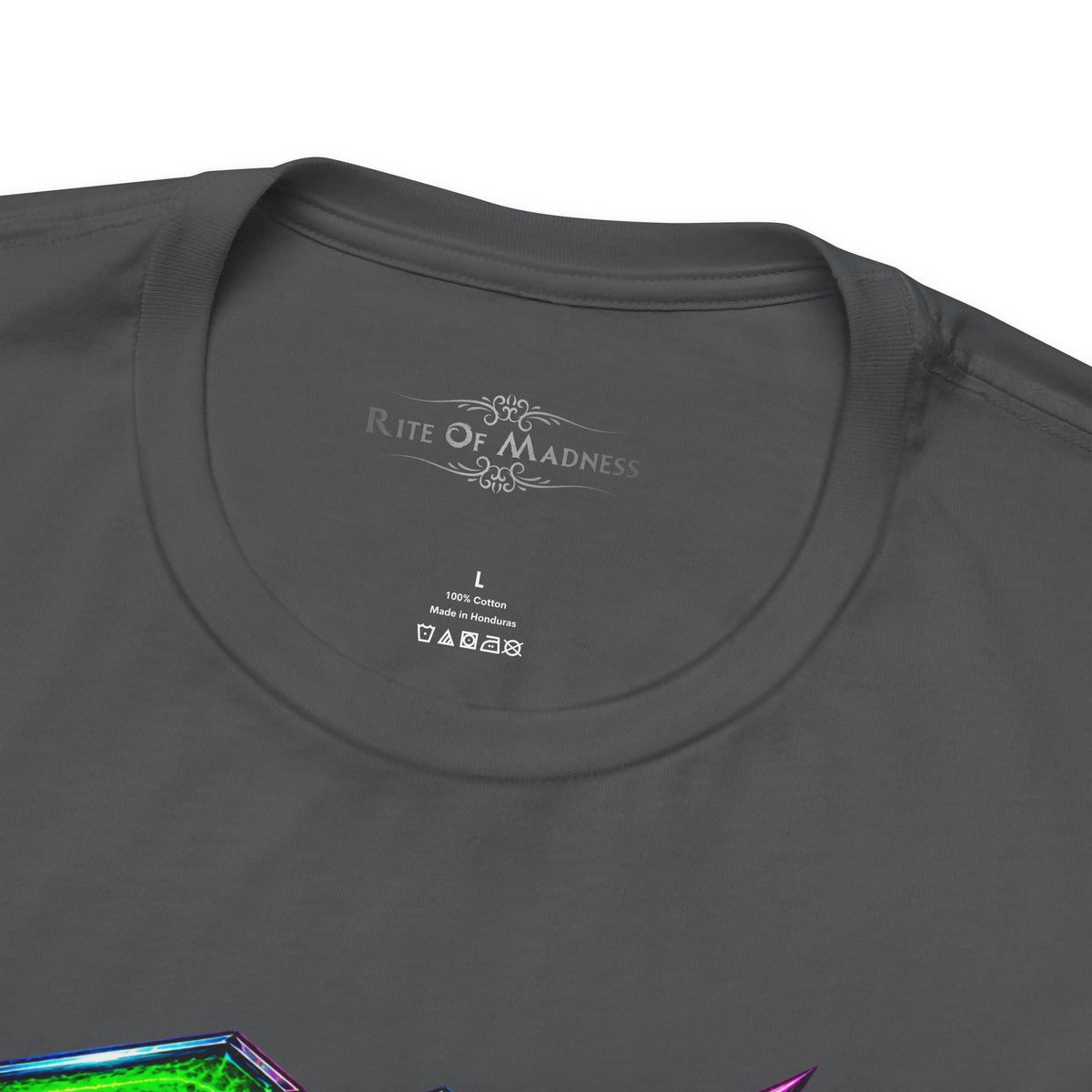 Rock the Galaxy | Alien Rock Music Graphic T-Shirt | Front & Back