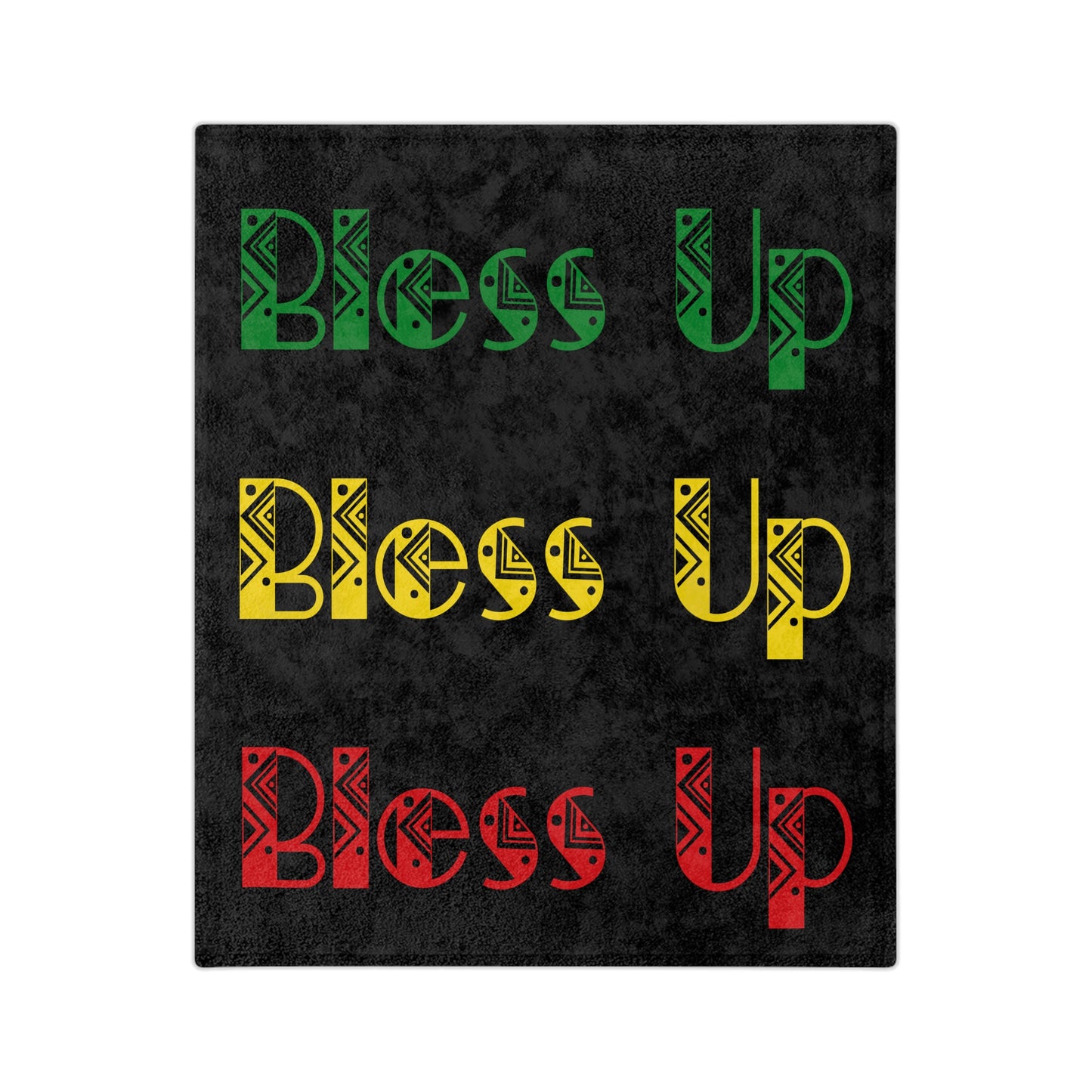 Bless Up 60x50 Velveteen Blanket