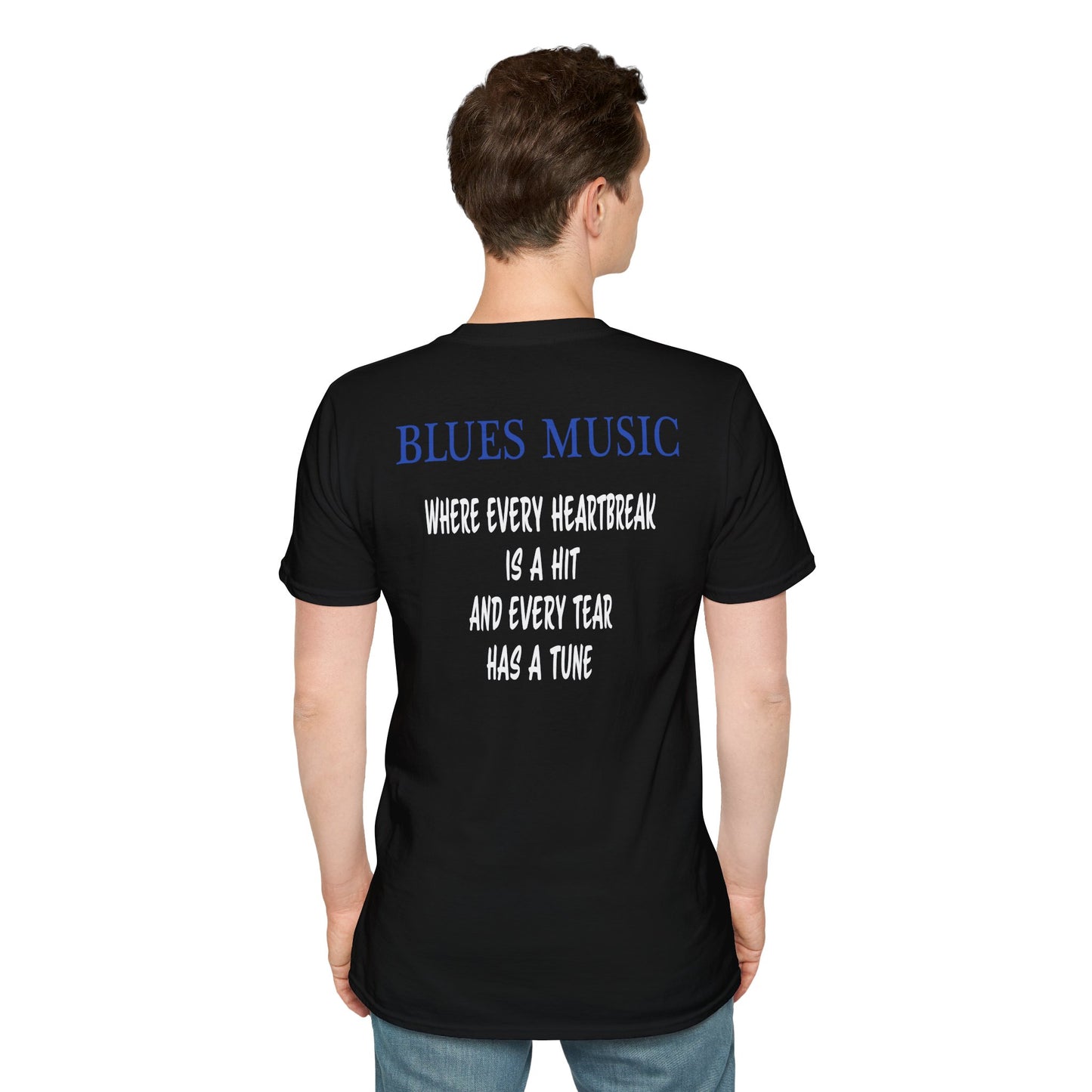 Heartbreak Blues  Men's Softstyle Tee