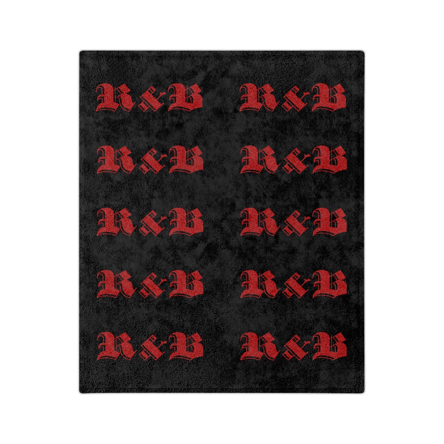 "R&B Groove" 60x50 Velveteen Microfiber Blanket