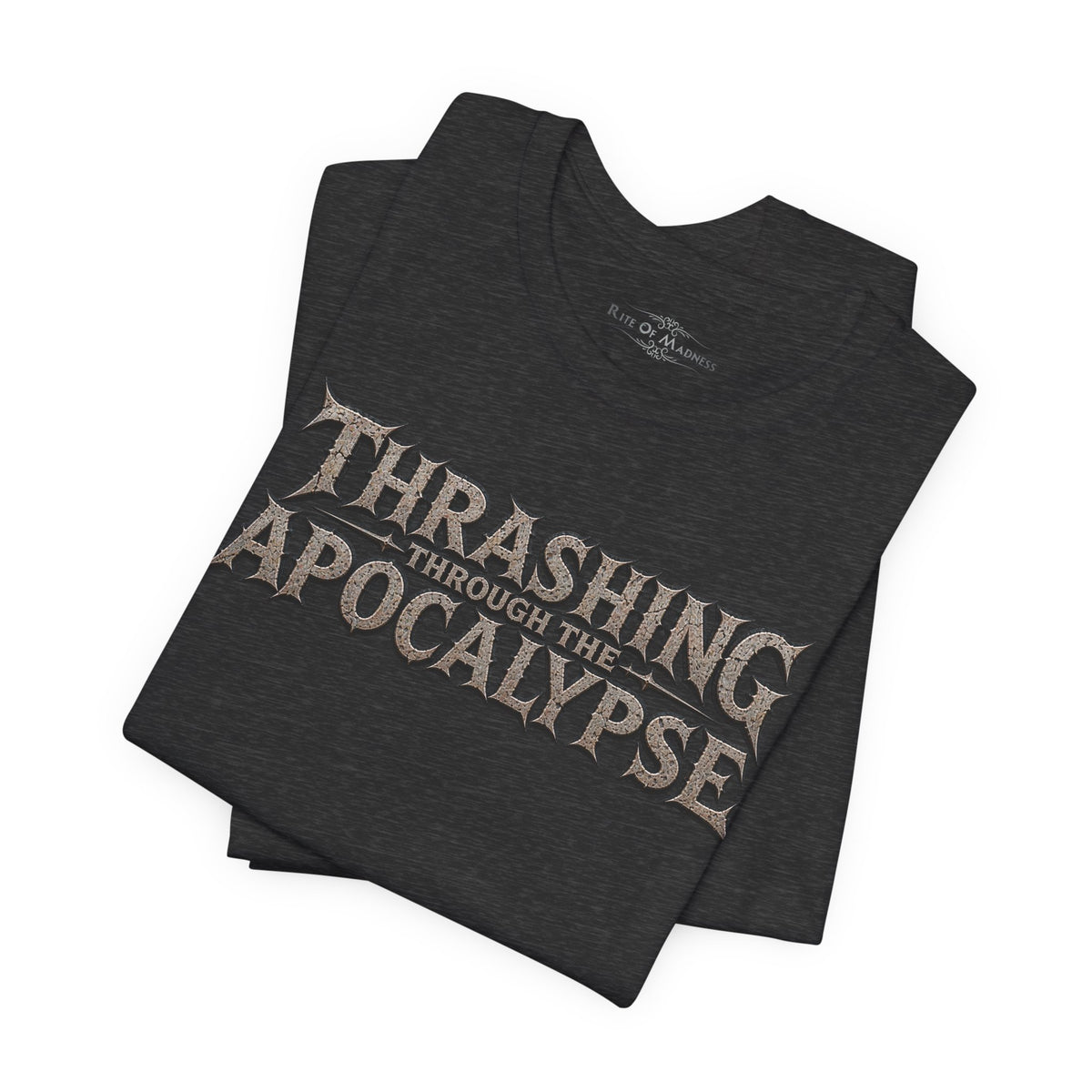 Thrashing Through the Apocalypse | Four Horsemen Heavy Metal Graphic T-Shirt
