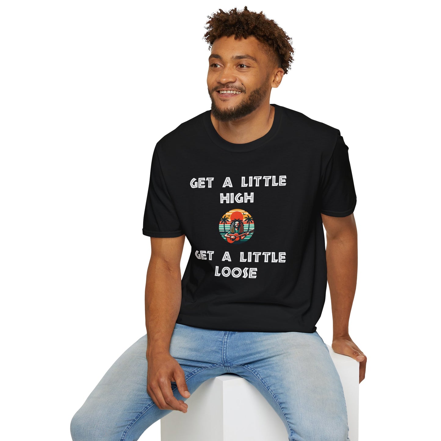 Get A Little High Get A Little Loose Men's Softstyle T-shirt