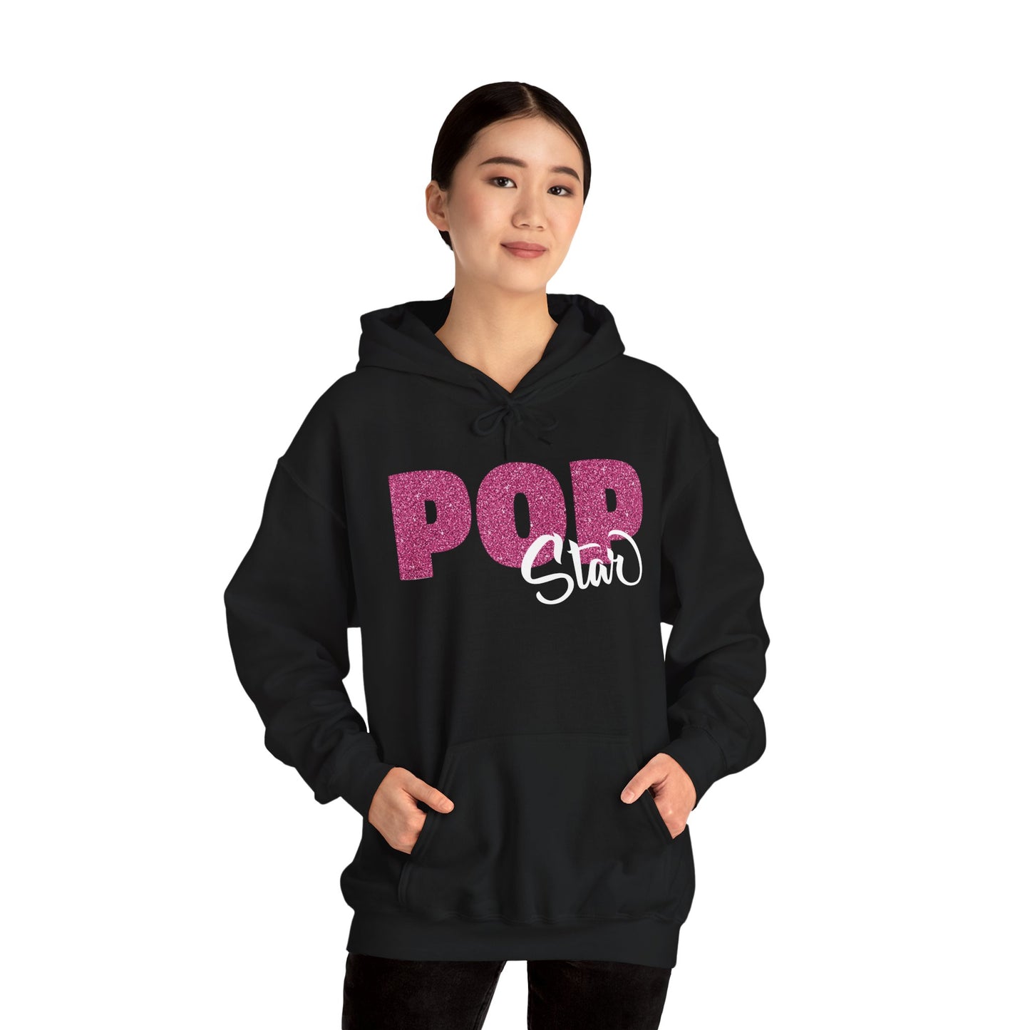 "Pop Star Vibe" Women's Heavy Blend Hoodie