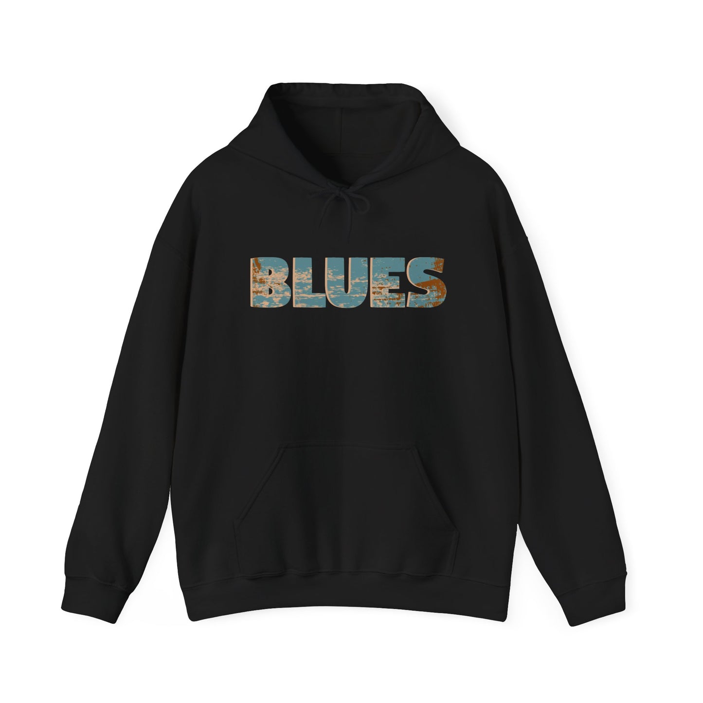 "Blues Essence" Women's Heavy Blend Hoodie