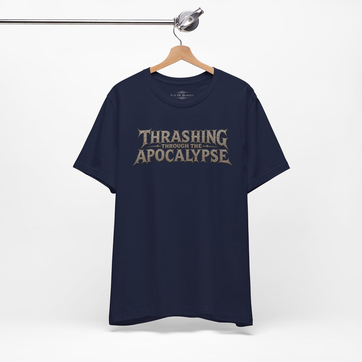 Thrashing Through the Apocalypse | Four Horsemen Heavy Metal Graphic T-Shirt