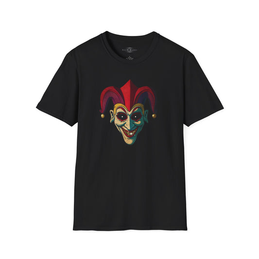 Joke's On Track: Hip Hop Joker Bling Men's Softstyle Tee