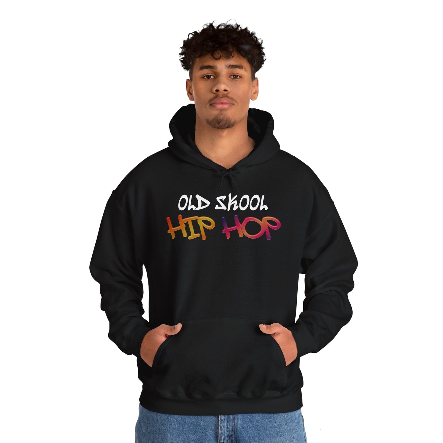 "Old Skool Vibes" Men's Heavy Blend Hoodie