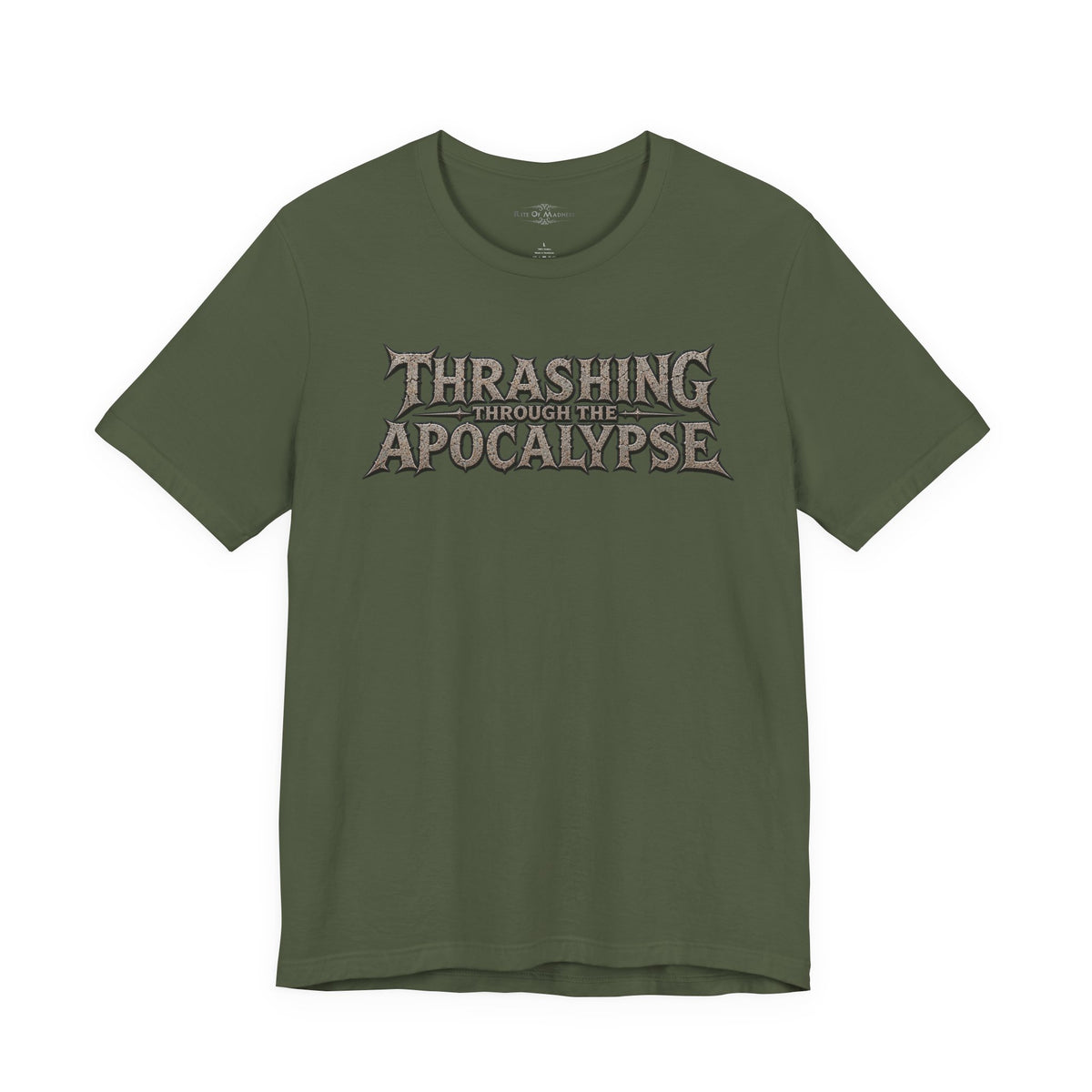 Thrashing Through the Apocalypse | Four Horsemen Heavy Metal Graphic T-Shirt