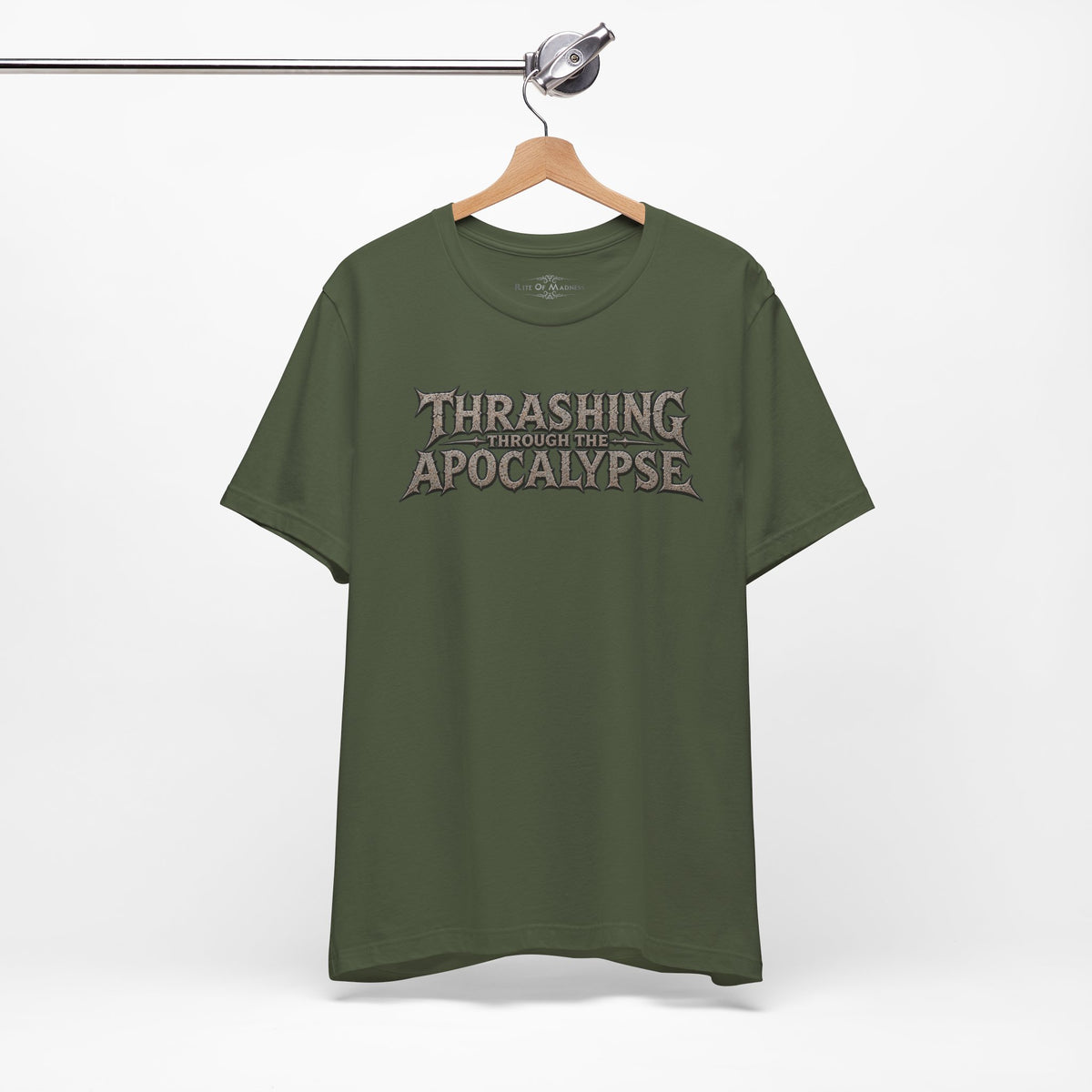 Thrashing Through the Apocalypse | Four Horsemen Heavy Metal Graphic T-Shirt