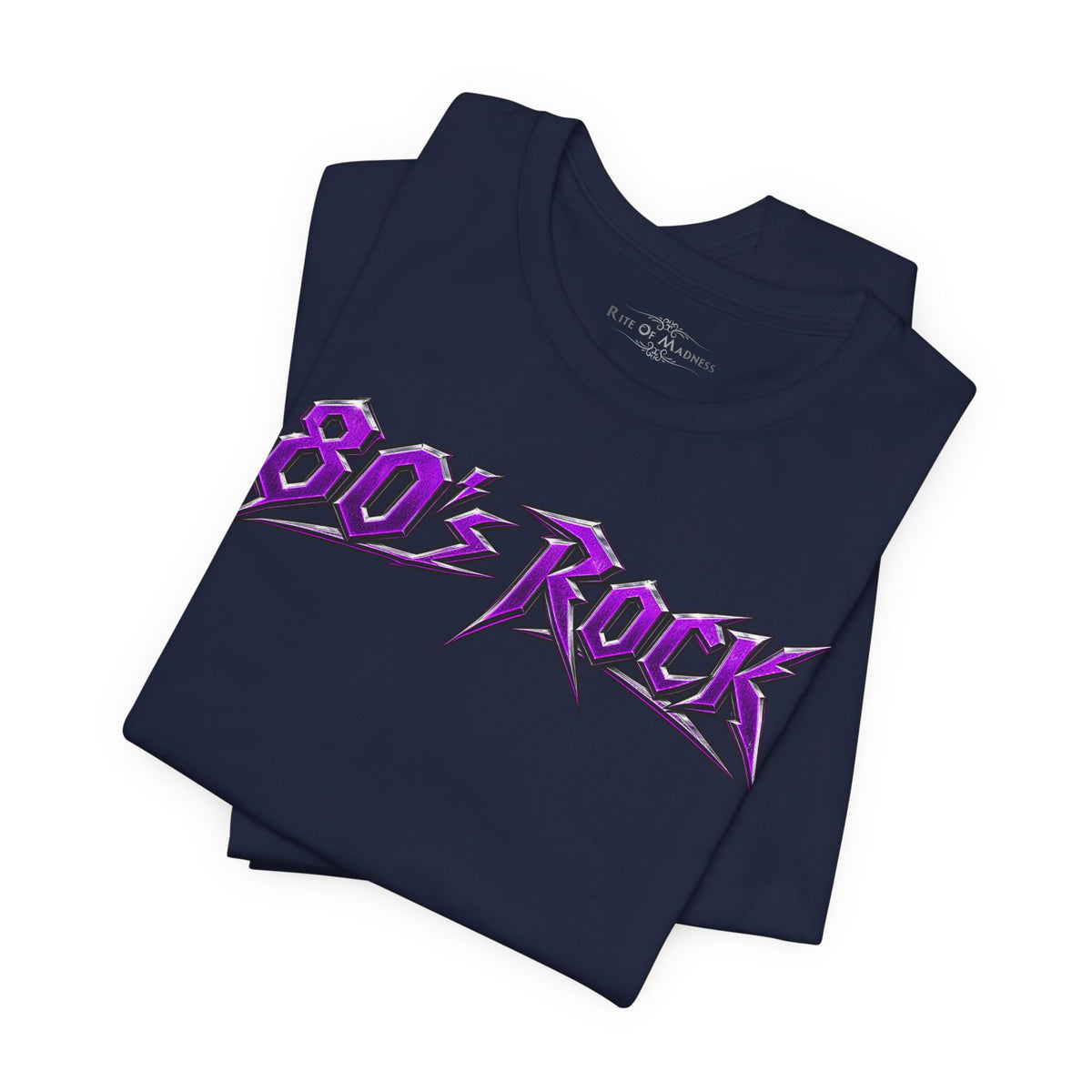 80s Rock T-Shirt | Retro Heavy Metal Front & Back Graphic Tee
