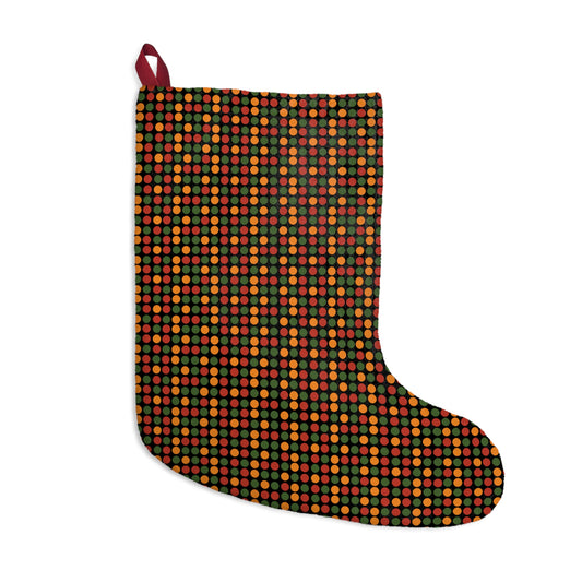 Dot Delight Christmas Stocking