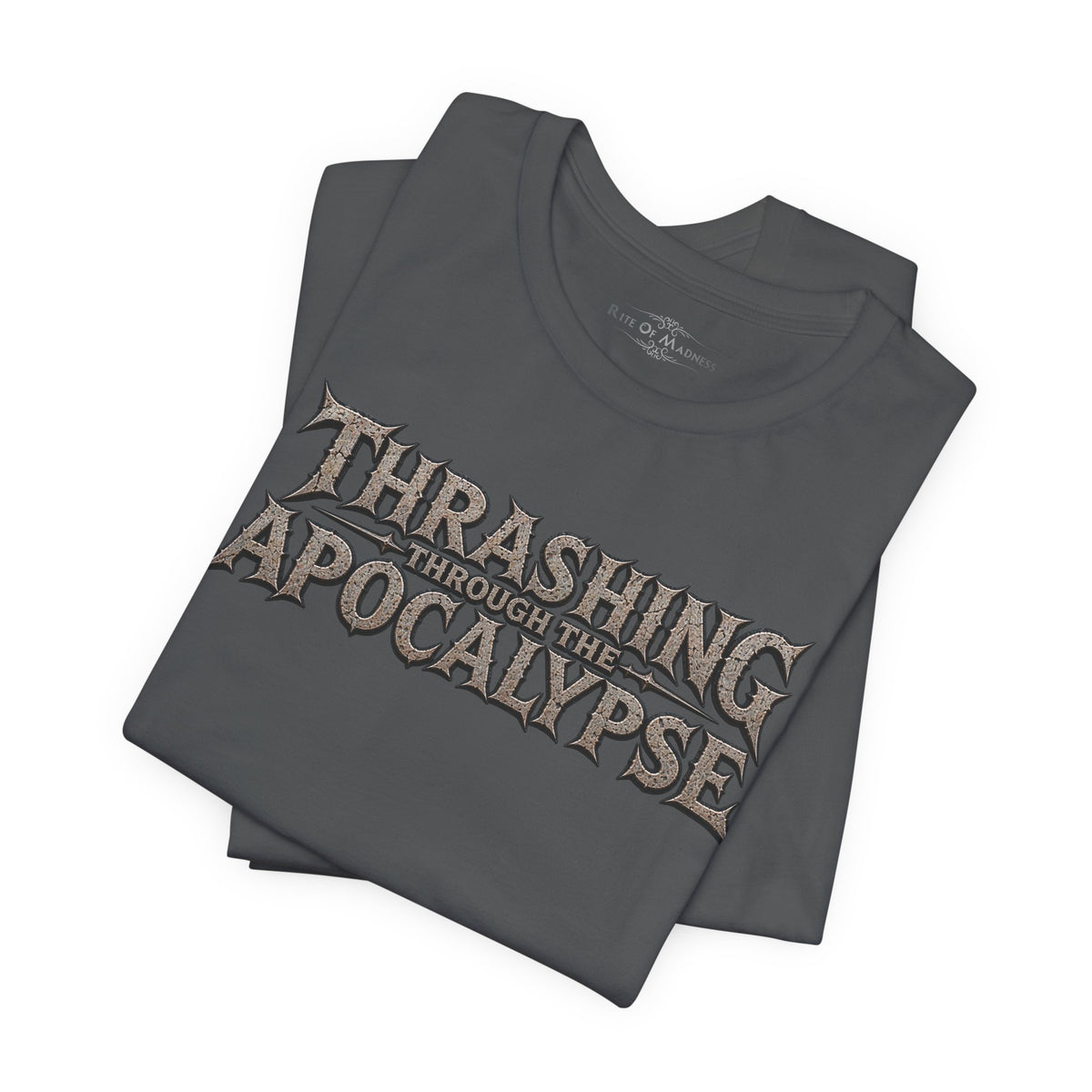 Thrashing Through the Apocalypse | Four Horsemen Heavy Metal Graphic T-Shirt