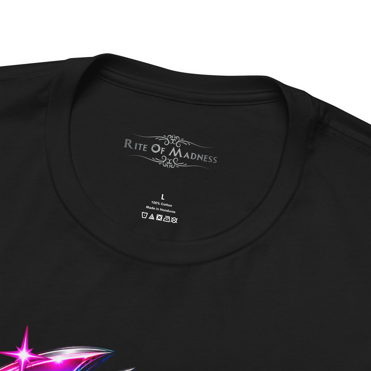 Glam Metal | Women's 80s Glam Rock Lips Graphic T-Shirt | Front & Back