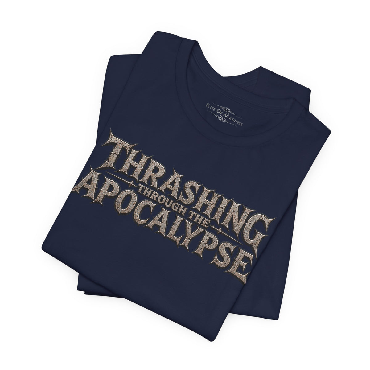 Thrashing Through the Apocalypse | Four Horsemen Heavy Metal Graphic T-Shirt