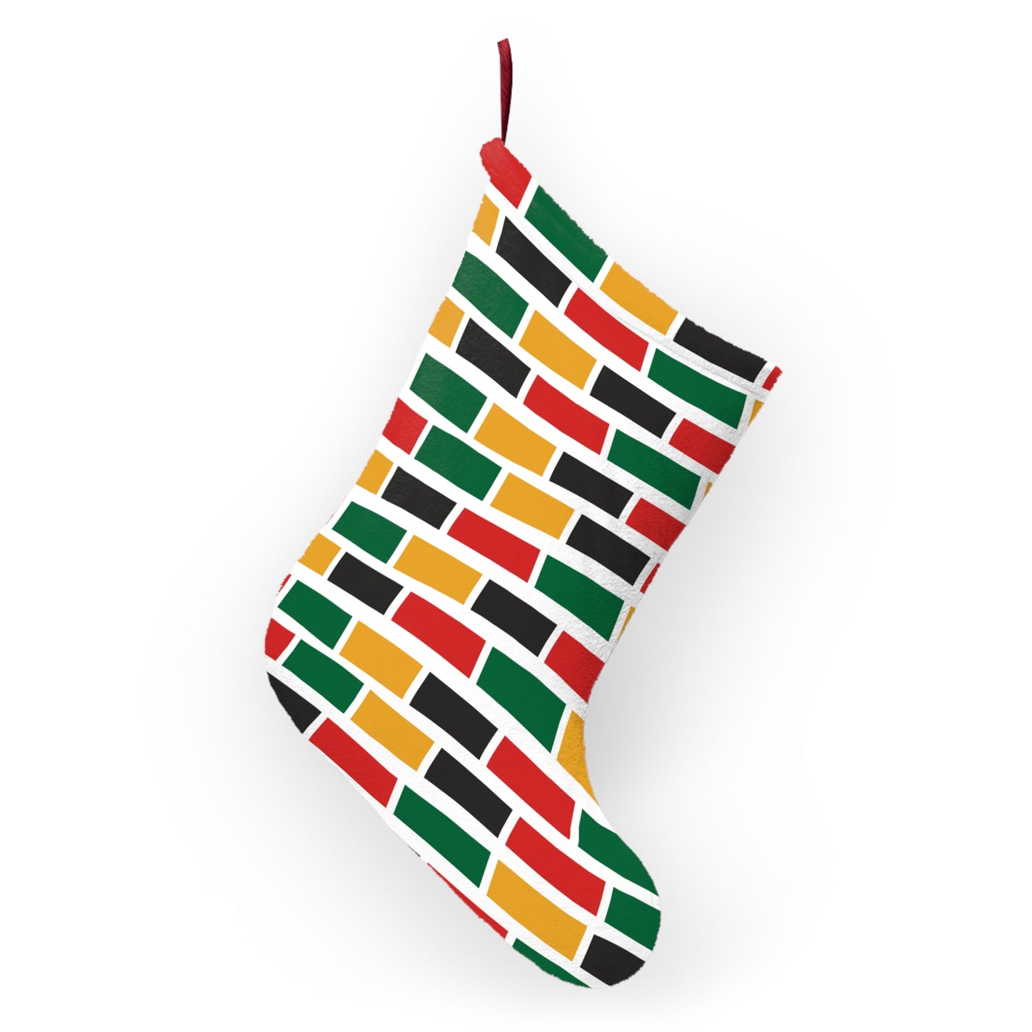 Brick the Halls! African Pattern Stocking