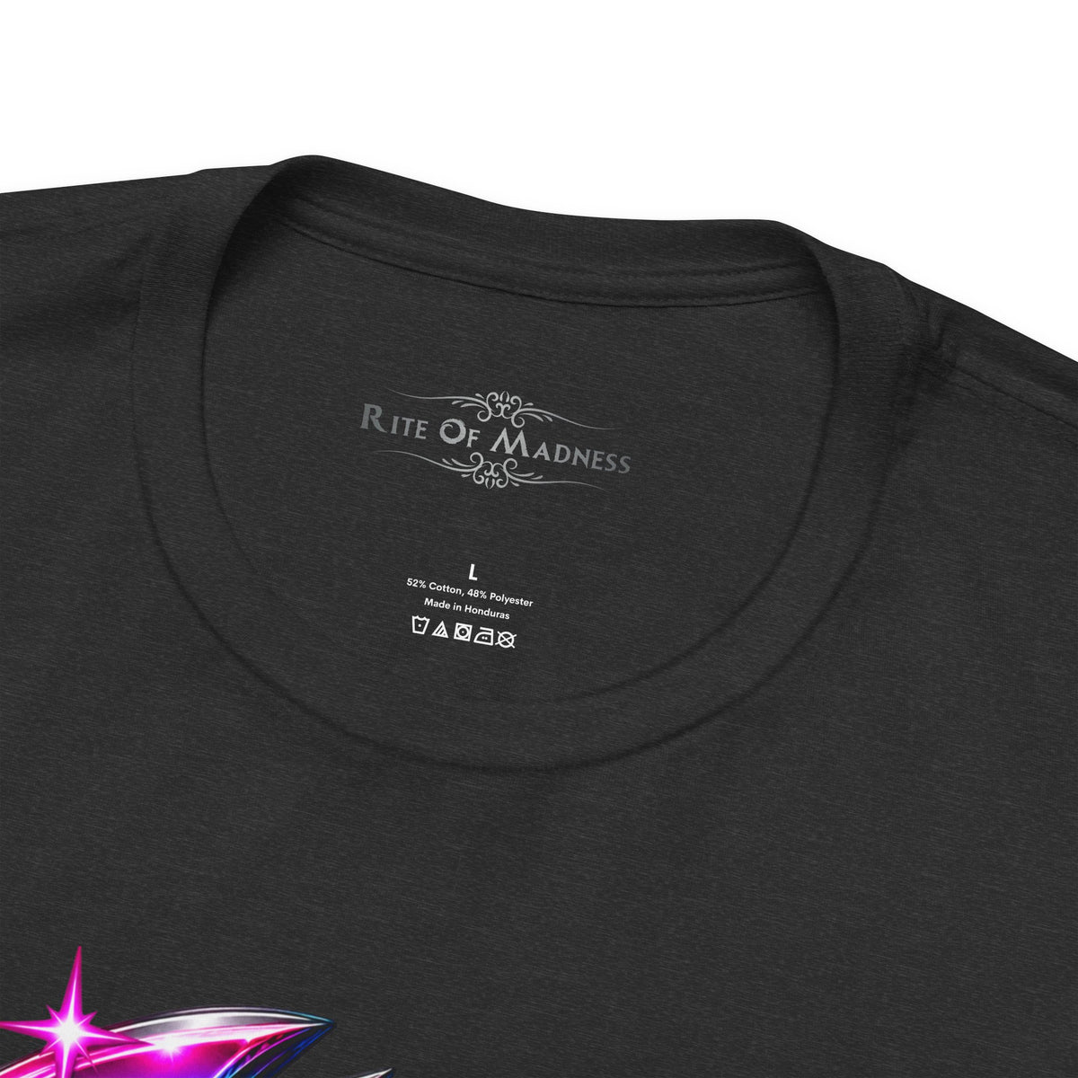 Glam Metal | Women's 80s Glam Rock Lips Graphic T-Shirt | Front & Back