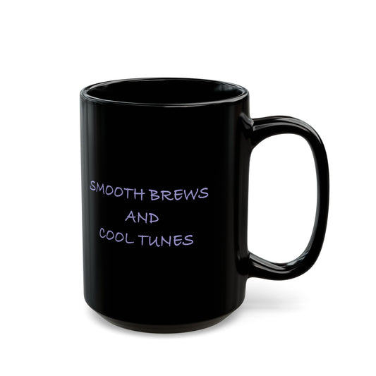 Smooth Brews & Cool Tunes 15oz Mug