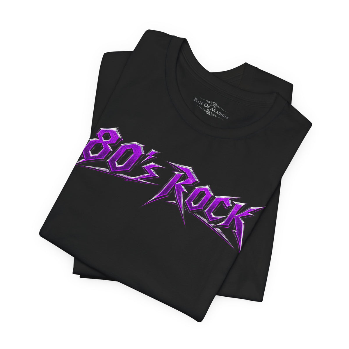 80s Rock T-Shirt | Retro Heavy Metal Front & Back Graphic Tee