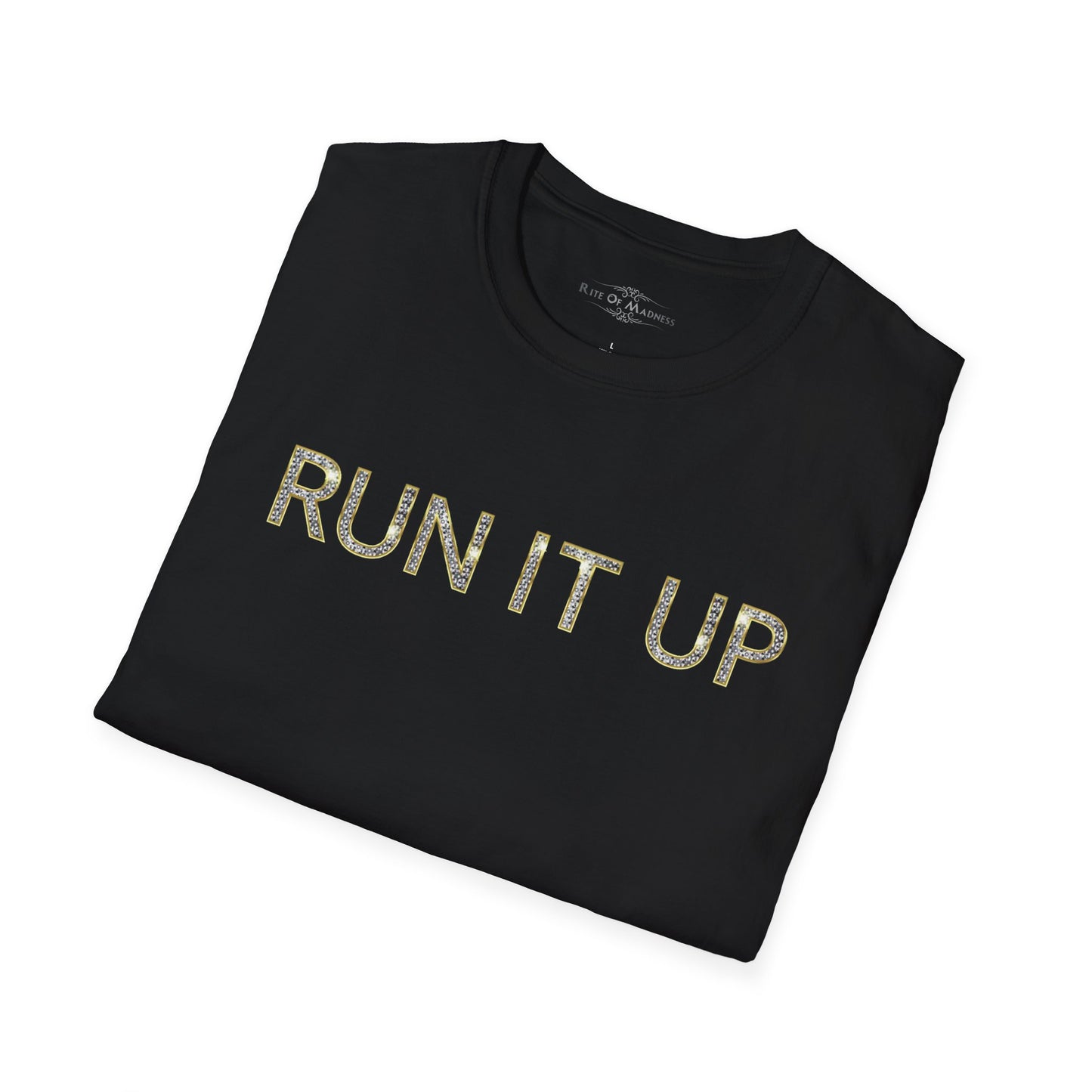 "Run It Up" Men's Softstyle Luxe Tee