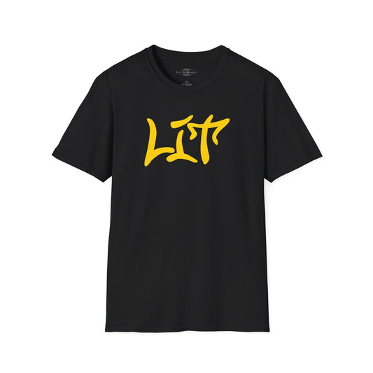 "Lit" Men's Softstyle Graffiti Tee