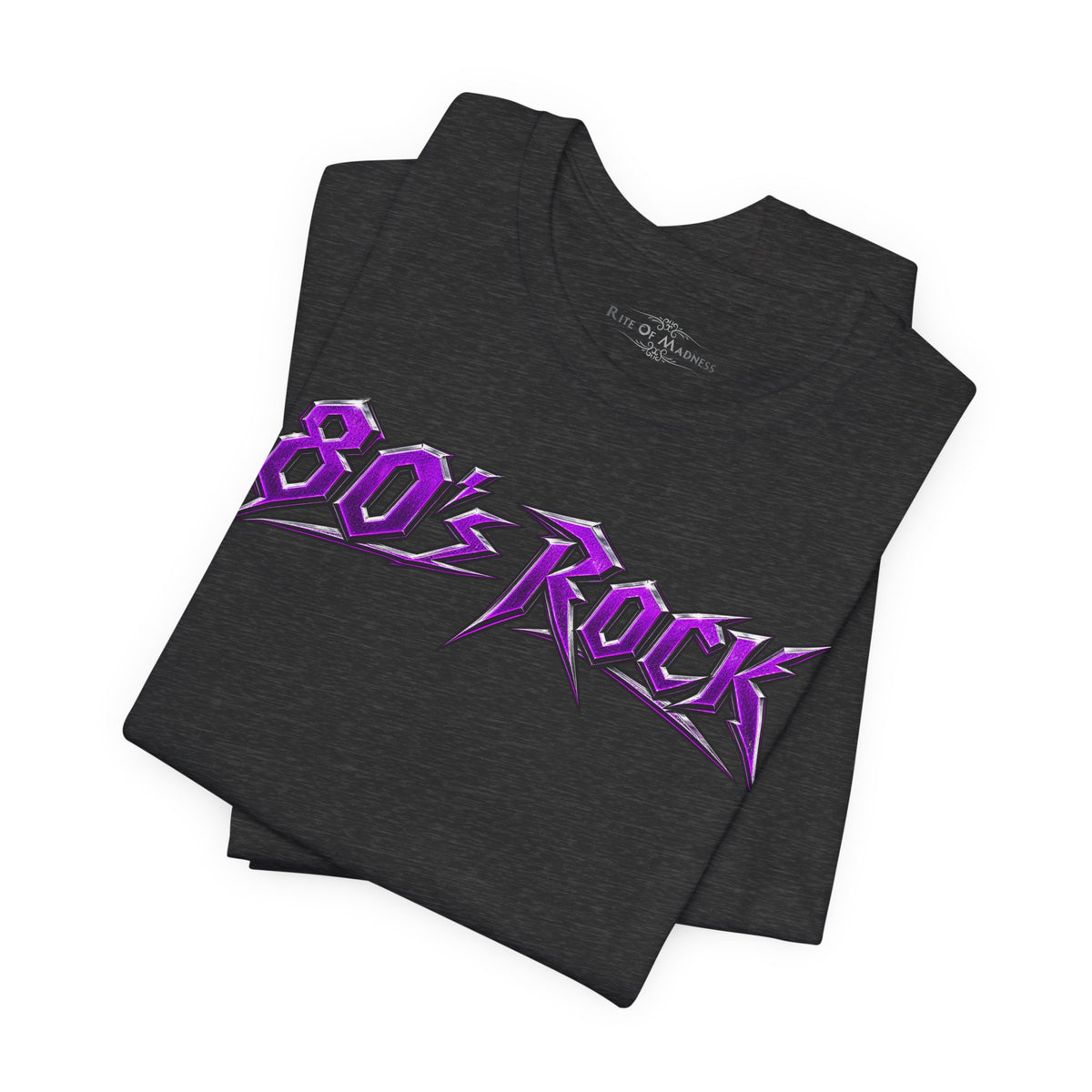 80s Rock T-Shirt | Retro Heavy Metal Front & Back Graphic Tee
