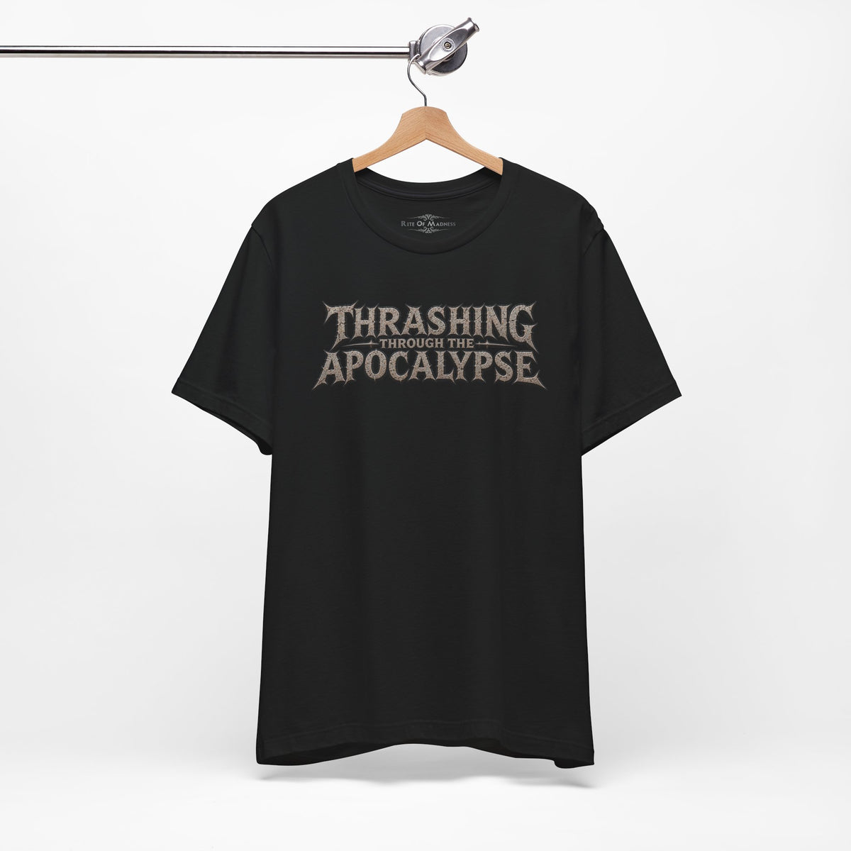 Thrashing Through the Apocalypse | Four Horsemen Heavy Metal Graphic T-Shirt