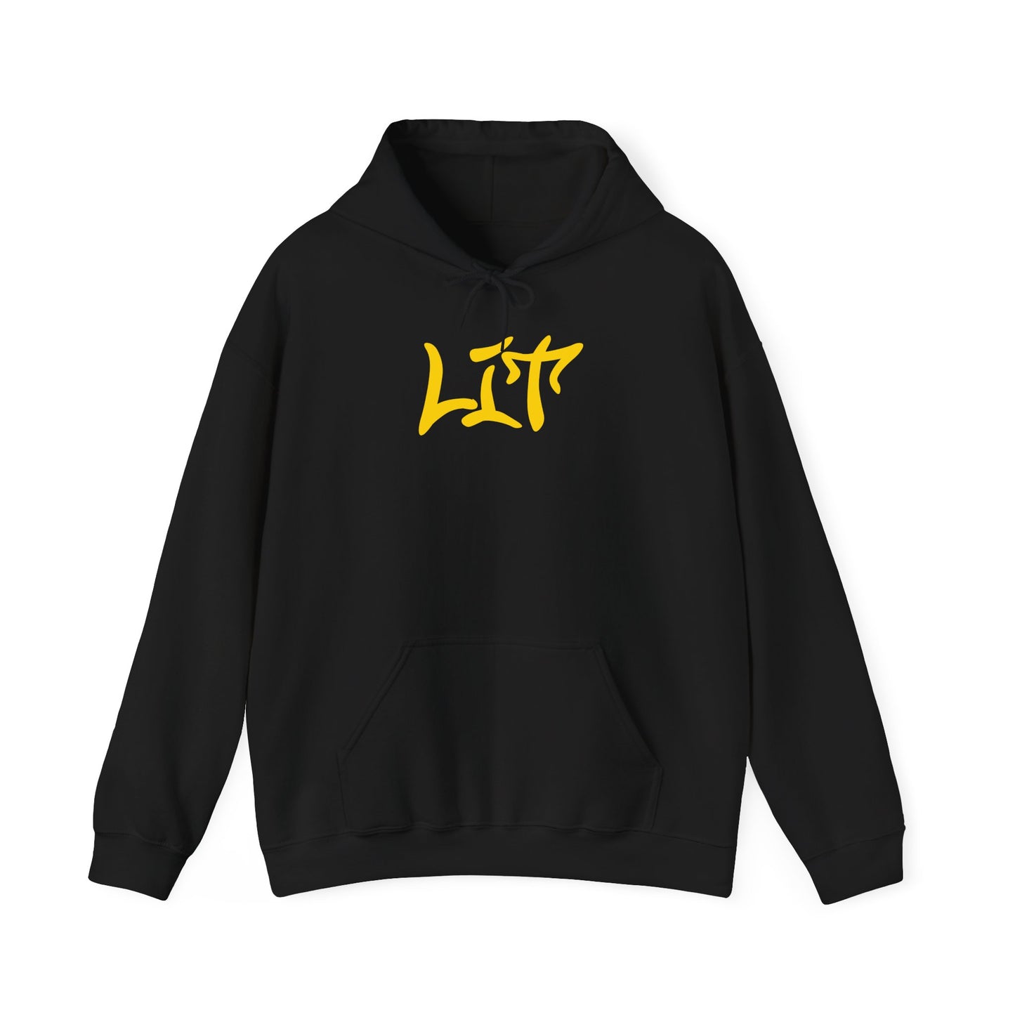 "Lit" Men's Heavy Blend Graffiti Hoodie