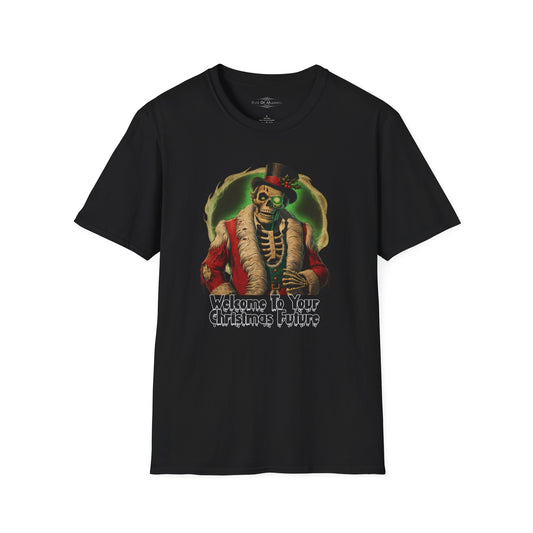 "Future's Festive Frights": Welcome to Your Christmas Future Men's Softstyle Tee