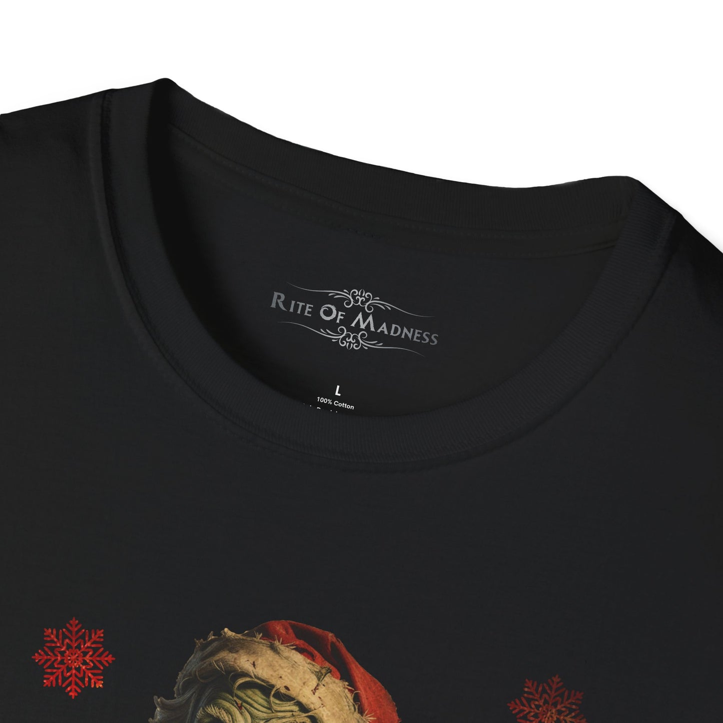 Ho Ho Horror: Zombie Santa Spookmas Men's Softstyle Tee