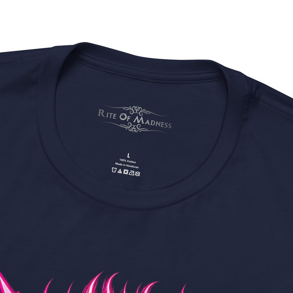 Hair Metal Maneater T-Shirt | 80s Glam Rock Neon Pink Big Cat Graphic Tee