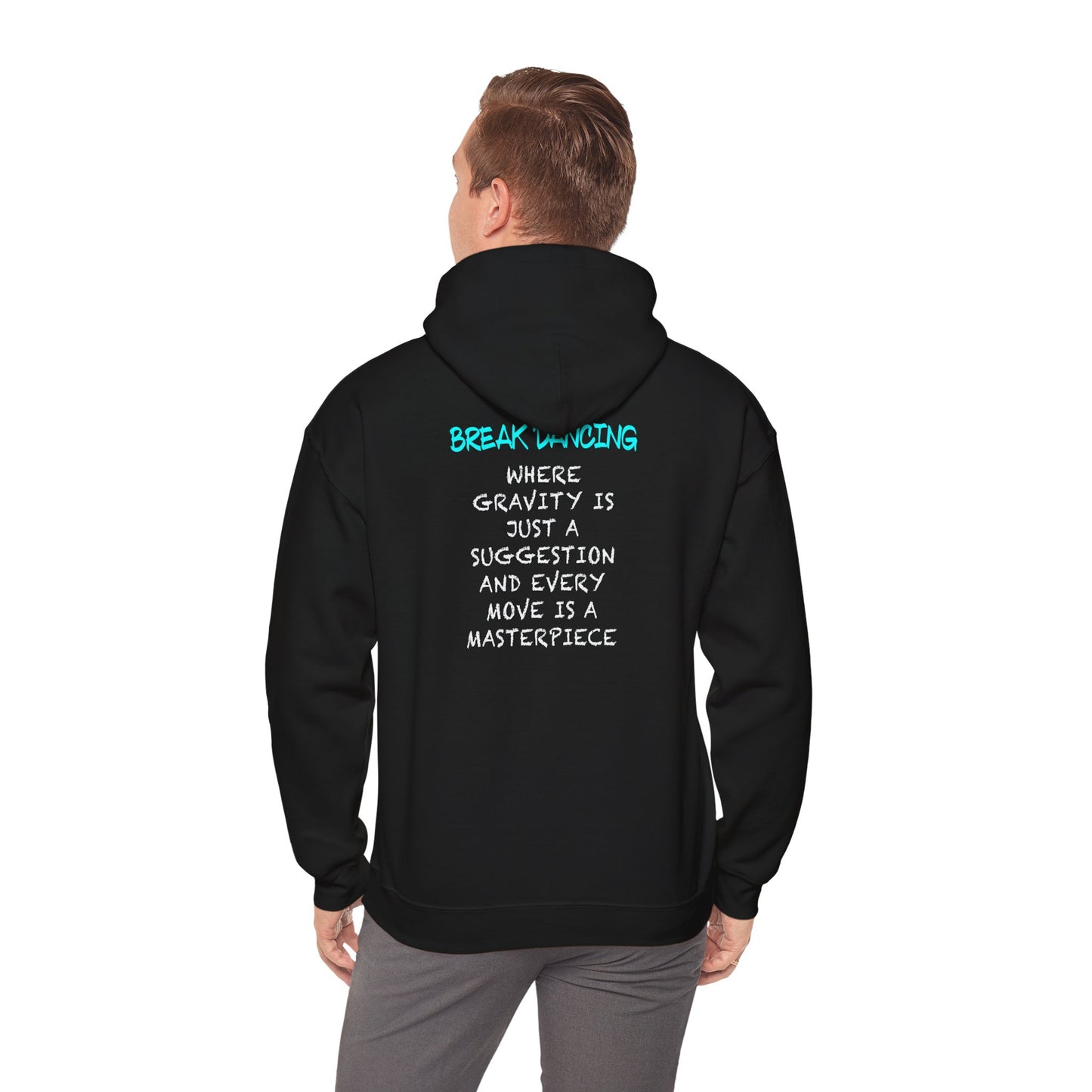 "Break Dancing Masterpiece" Men's Heavy Blend Hoodie