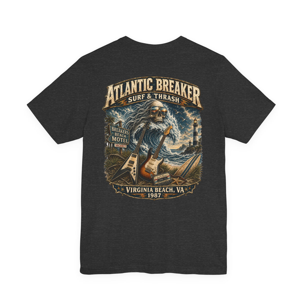Atlantic Breaker Surf & Thrash | Virginia Beach Rock Graphic T-Shirt