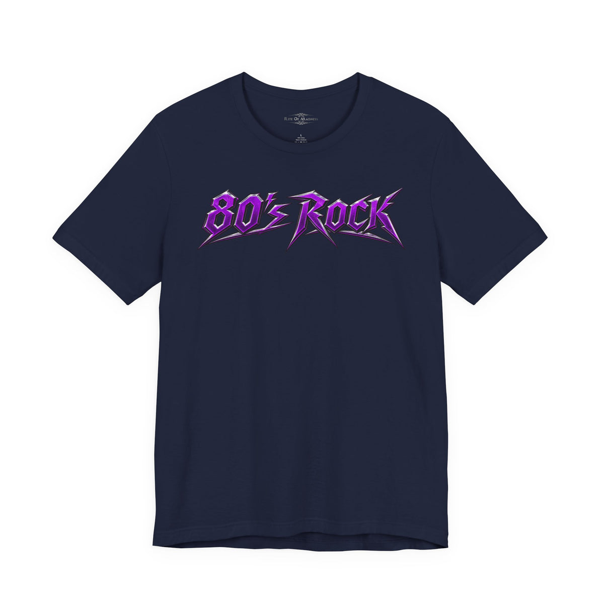 80s Rock T-Shirt | Retro Heavy Metal Front & Back Graphic Tee