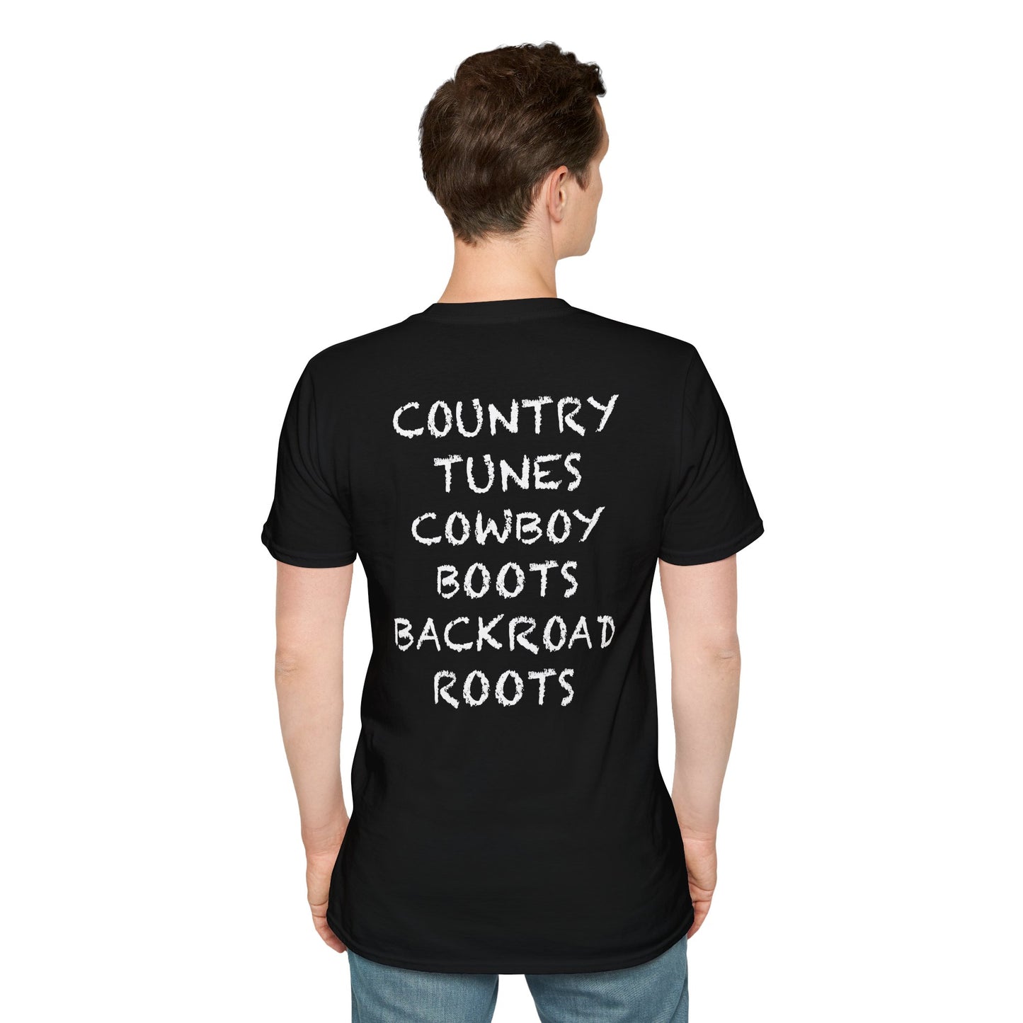 Backroad Tunes Men's Softstyle Tee