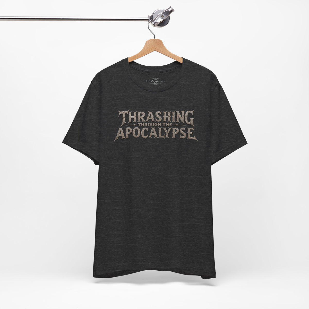 Thrashing Through the Apocalypse | Four Horsemen Heavy Metal Graphic T-Shirt