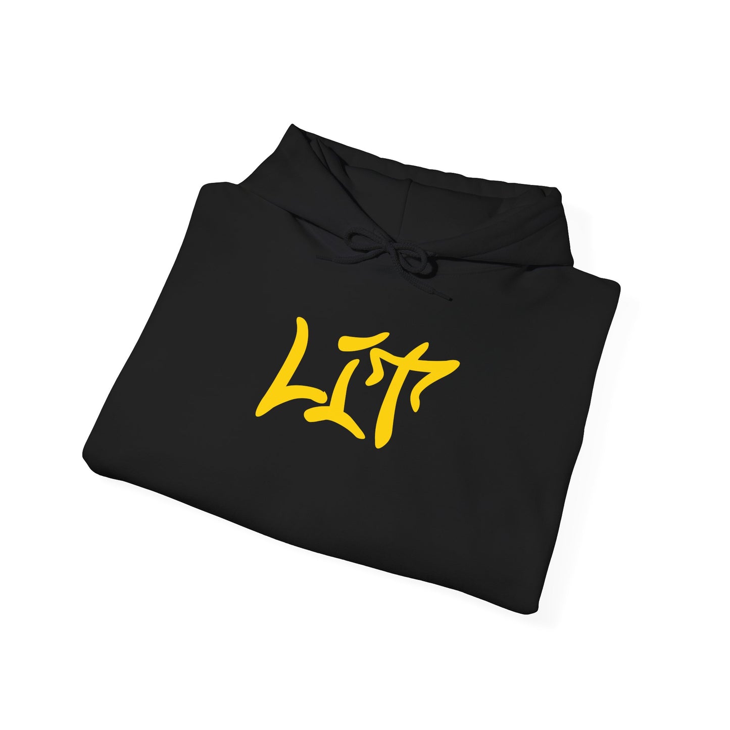 "Lit" Men's Heavy Blend Graffiti Hoodie