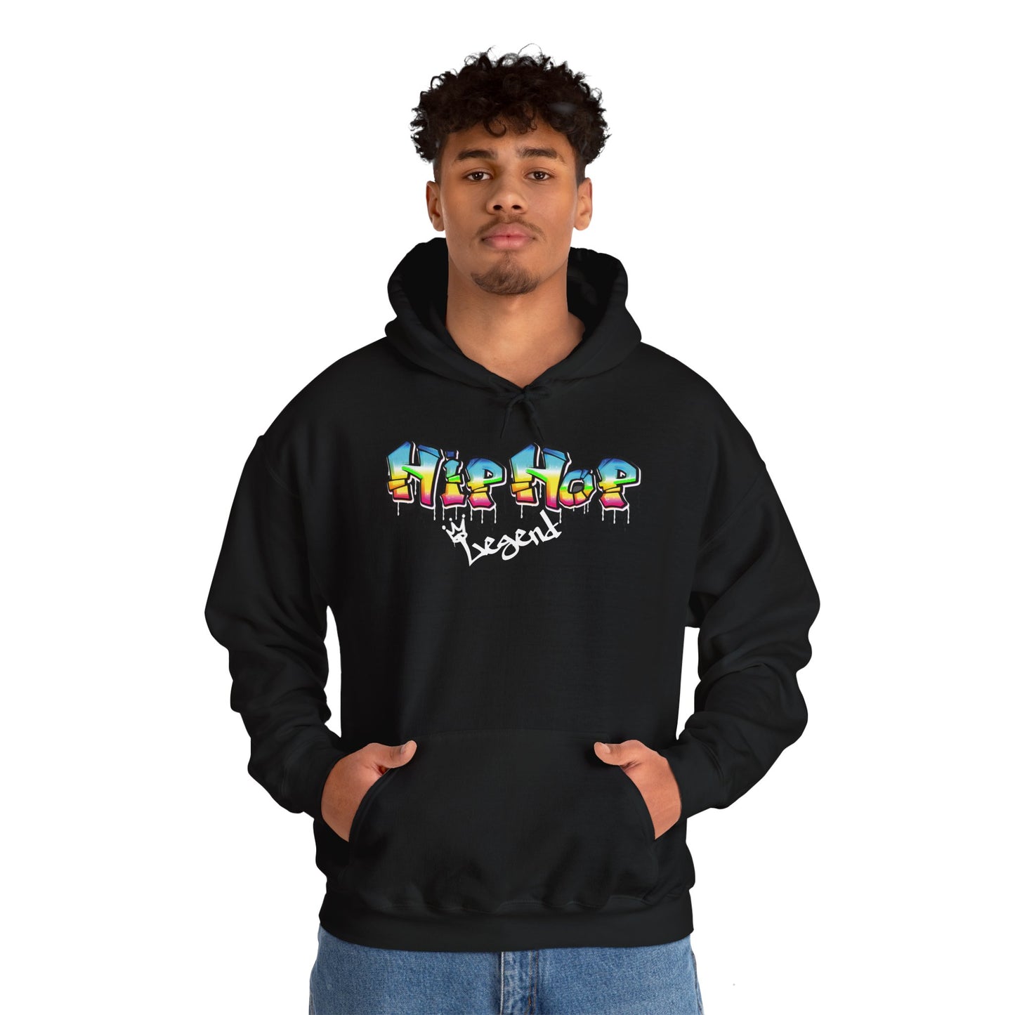 "Hip Hop Legend" Men's Heavy Blend Hoodie