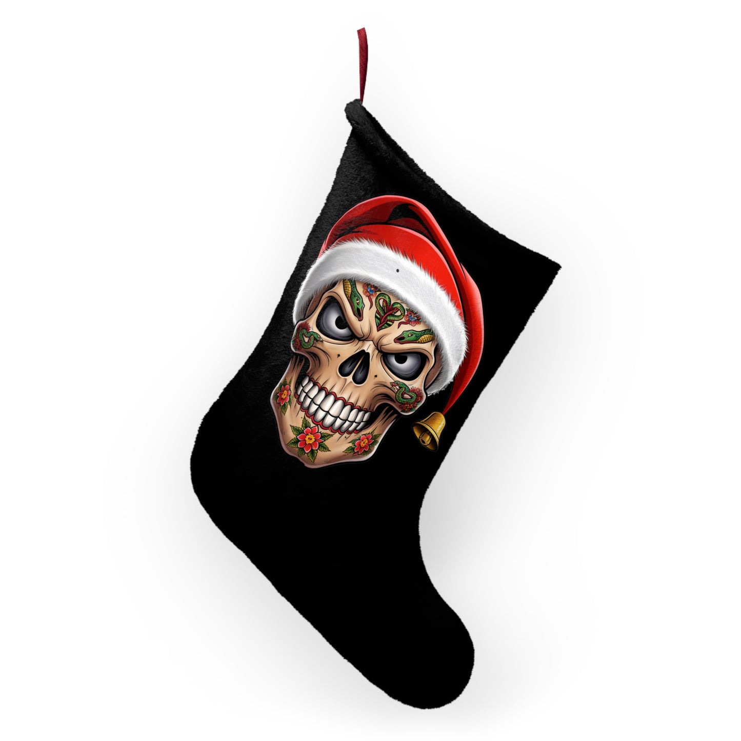 Hip Hop Santa Skull Stocking