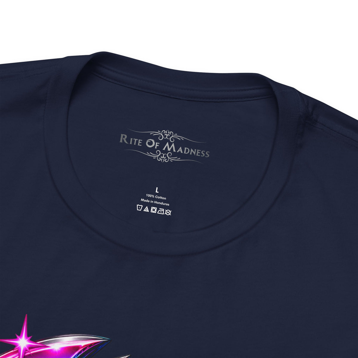 Glam Metal | Women's 80s Glam Rock Lips Graphic T-Shirt | Front & Back