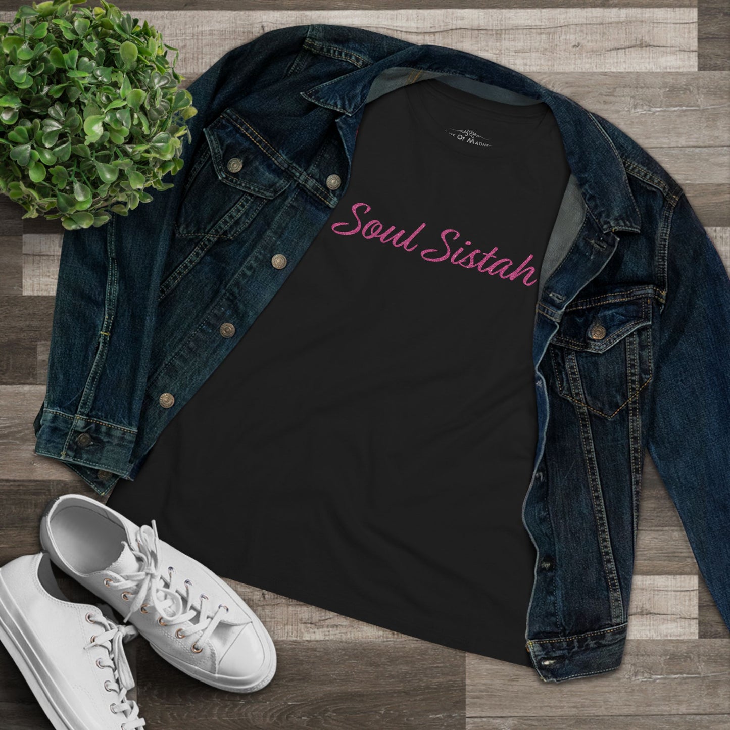 Soul Sistah Women's Cotton Tee – Wear Your Spirit, Own Your Vibe!