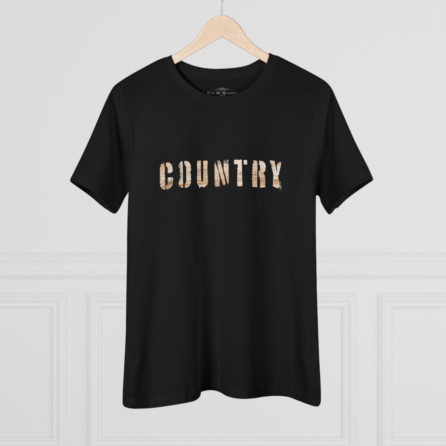 "Country Rebel" Women's Cotton Tee