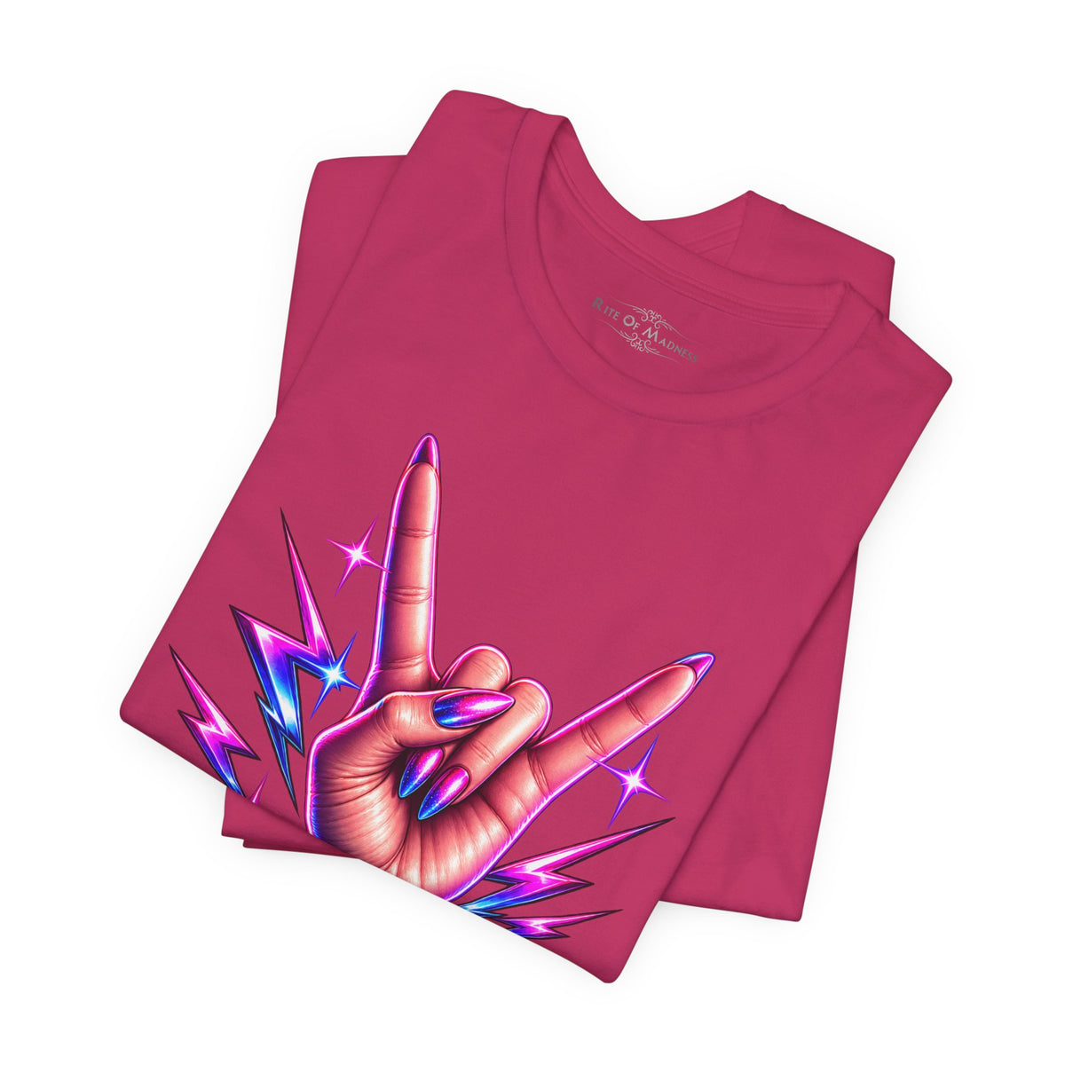 Girls Rock | Women's Rock & Roll Graphic T-Shirt | Rite Of Madness