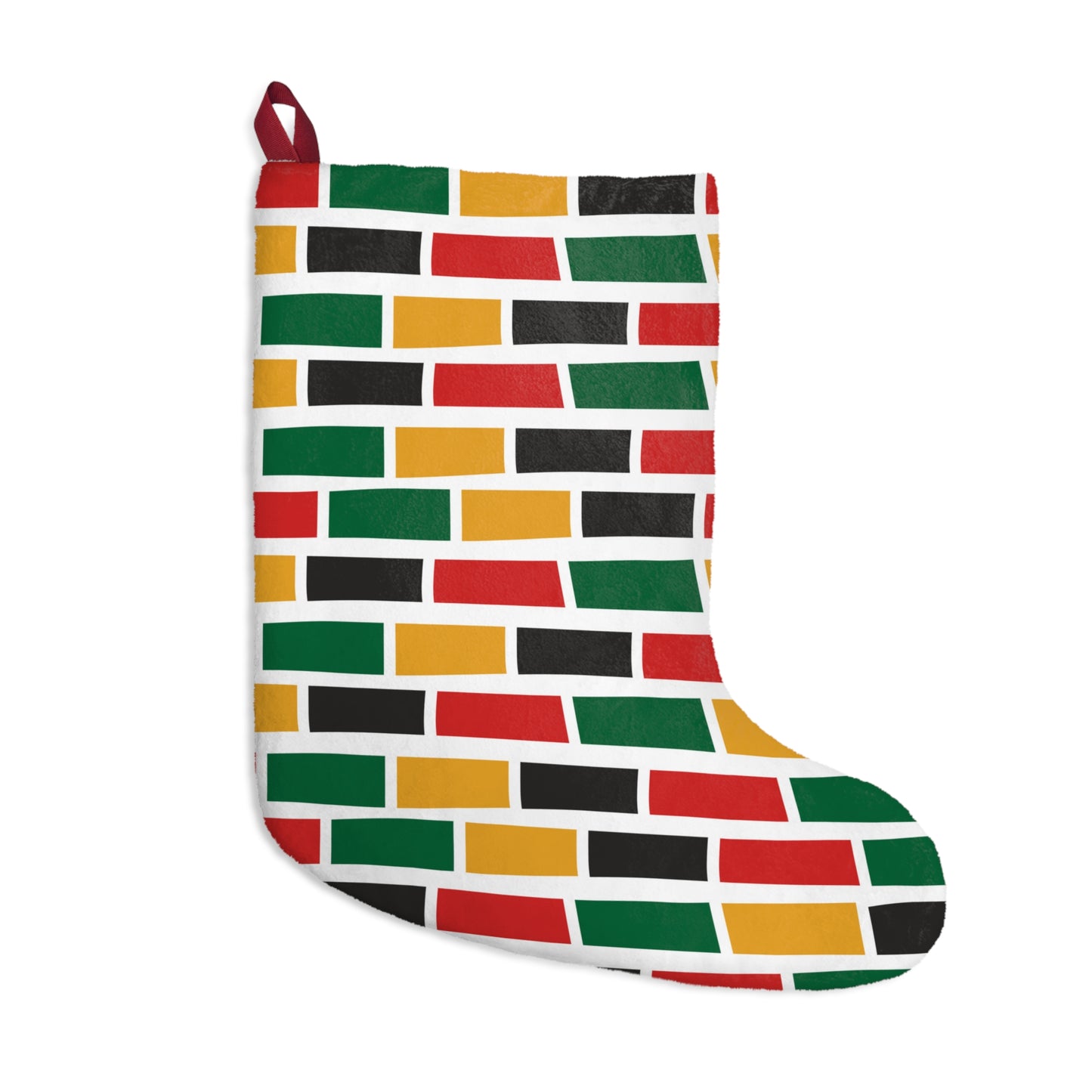 Brick the Halls! African Pattern Stocking