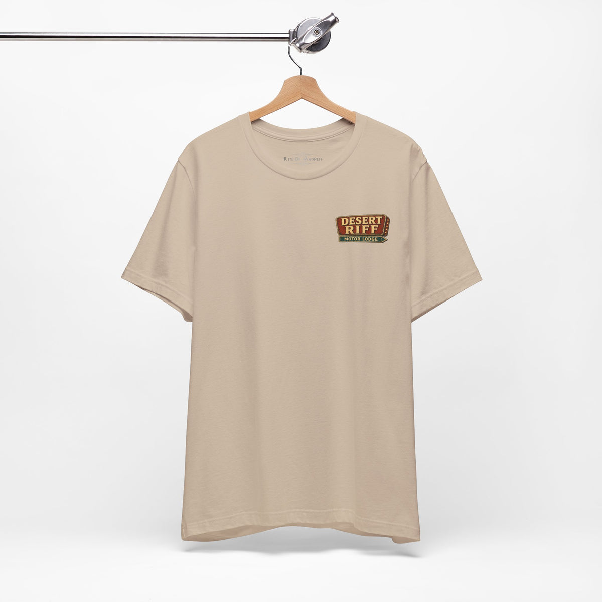 Desert Riff Motor Lodge | Vintage Desert Rock Graphic T-Shirt | Front & Back