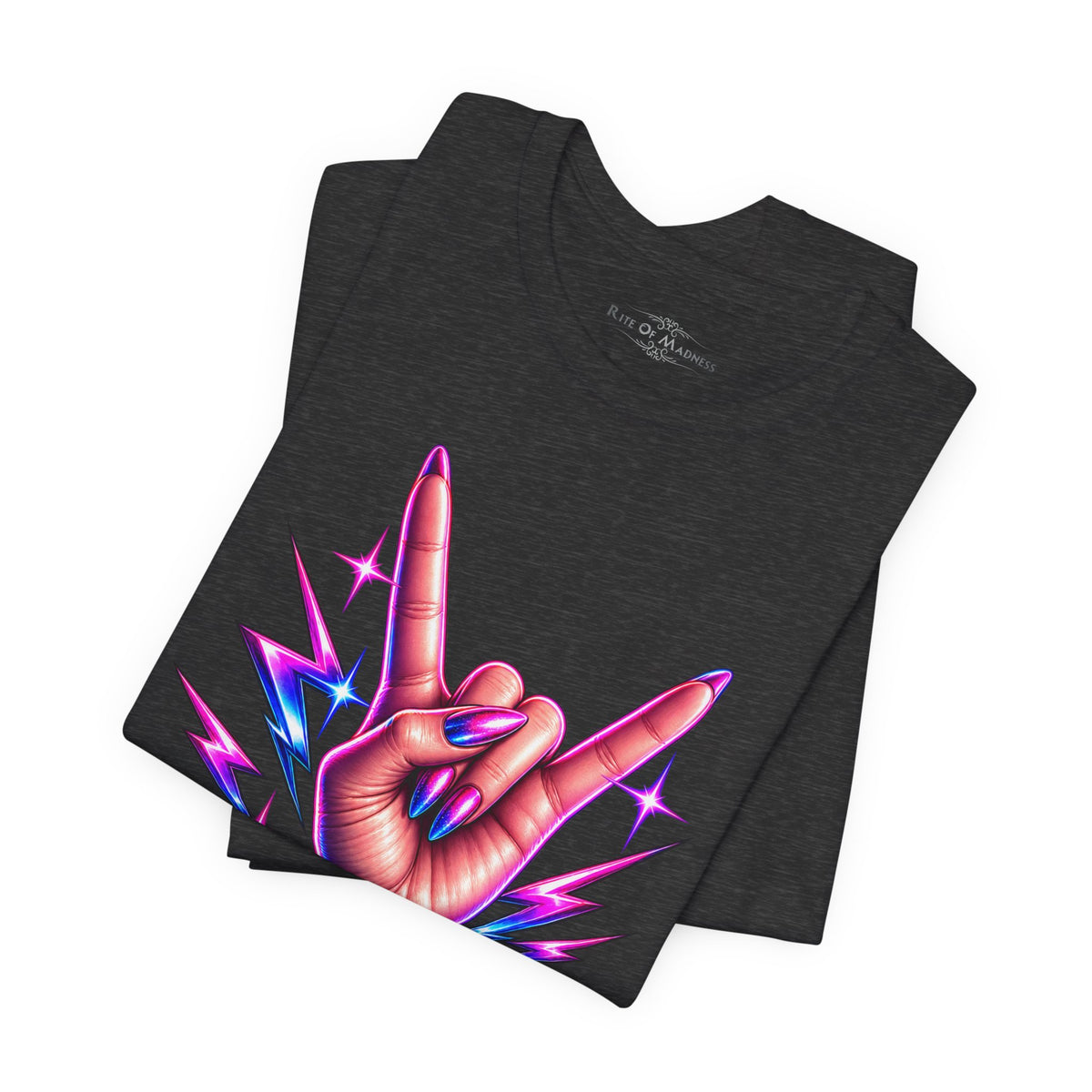 Girls Rock | Women's Rock & Roll Graphic T-Shirt | Rite Of Madness