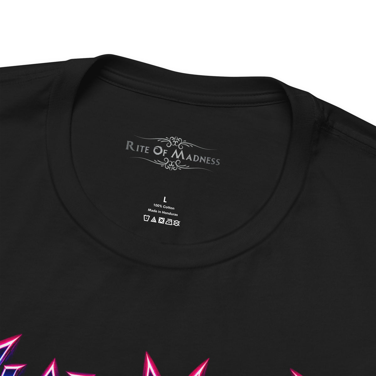 Glam Metal | Retro 80s Sunset Electric Guitar T-Shirt | Front & Back Rock Graphic Tee