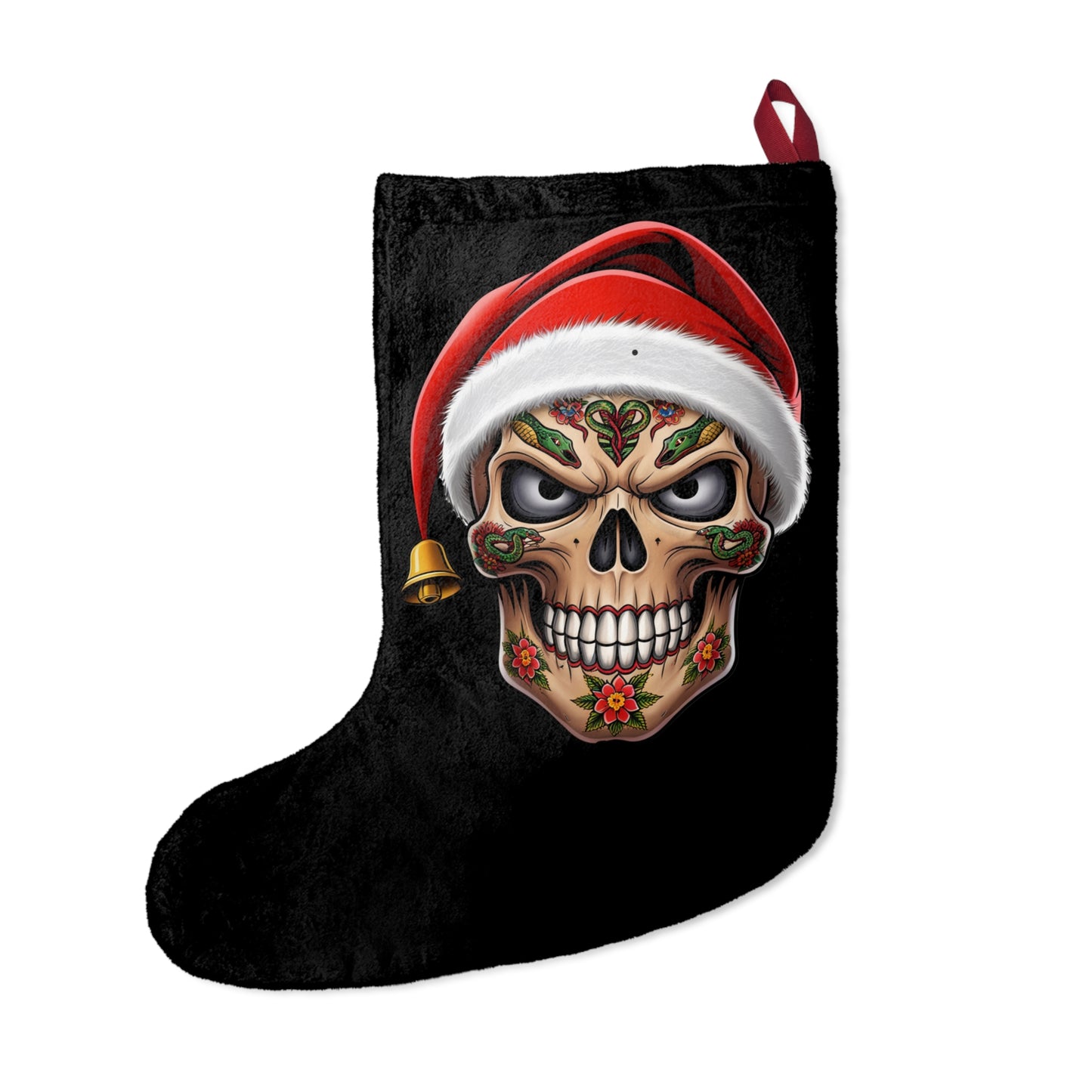 Hip Hop Santa Skull Stocking