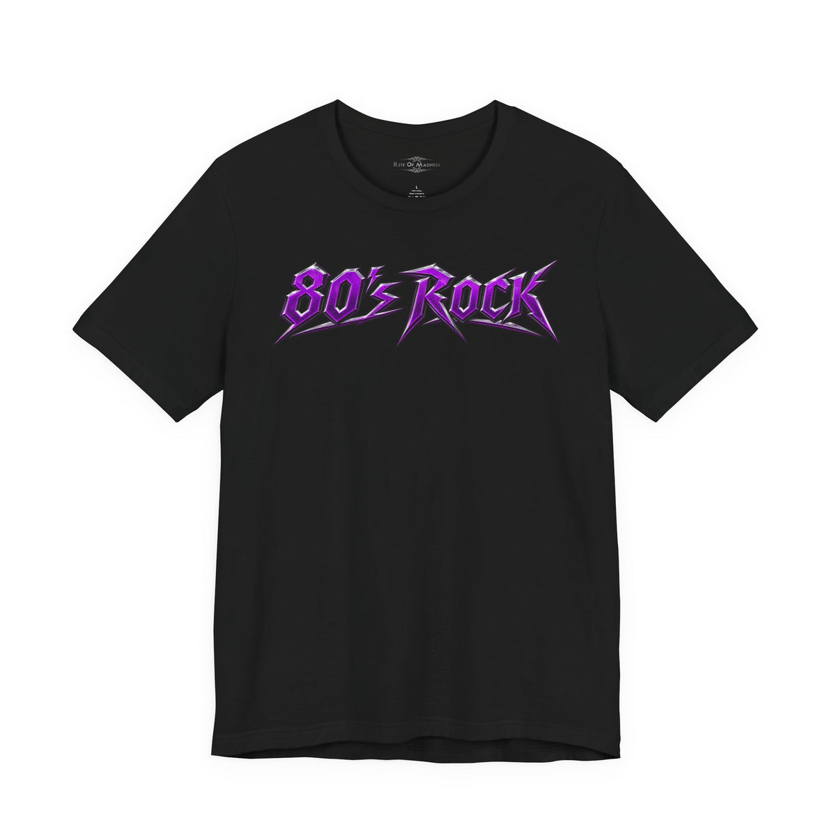 80s Rock T-Shirt | Retro Heavy Metal Front & Back Graphic Tee