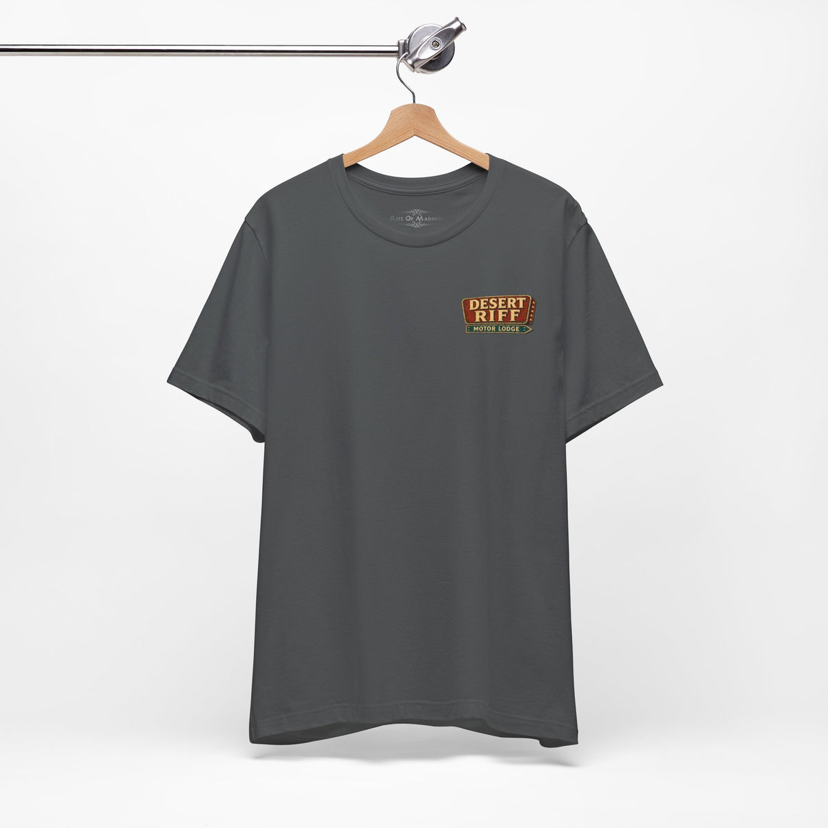 Desert Riff Motor Lodge | Vintage Desert Rock Graphic T-Shirt | Front & Back