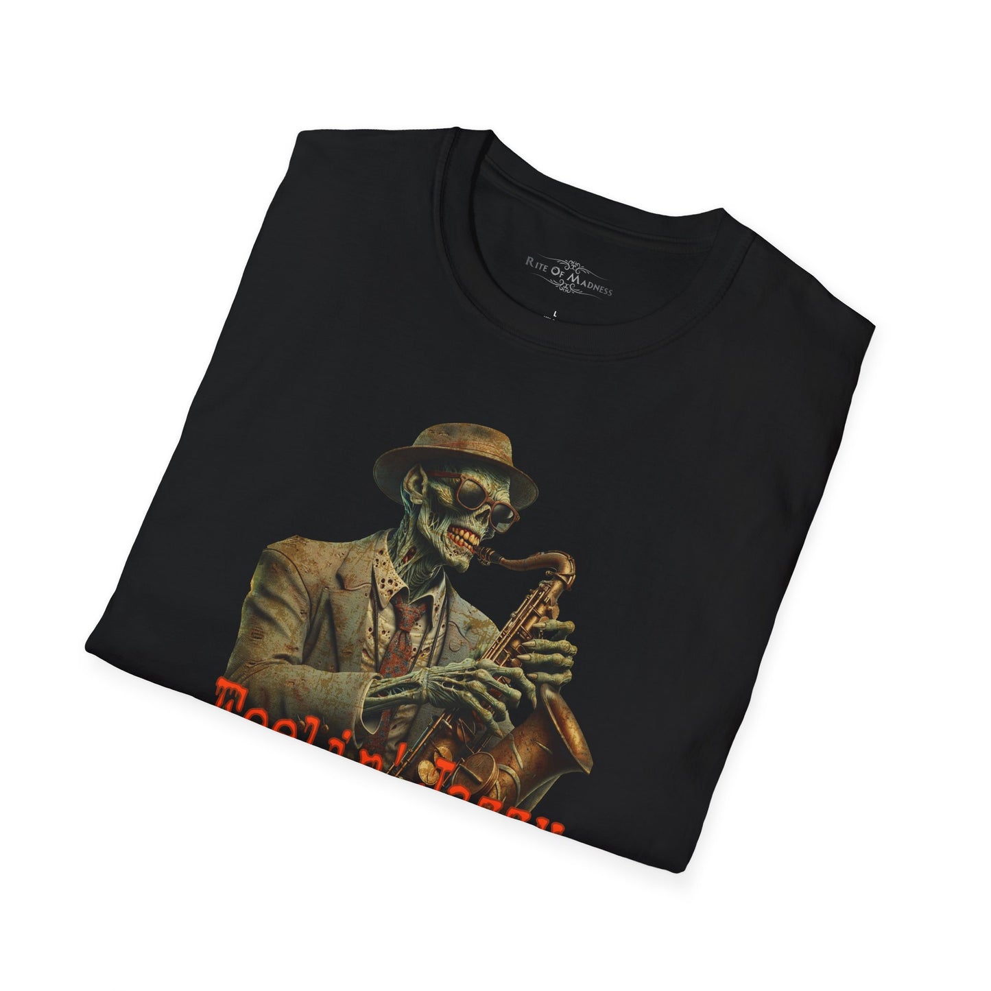 "Jazzy Zomboss": Feelin' Jazzy Halloween Men's Softstyle Tee